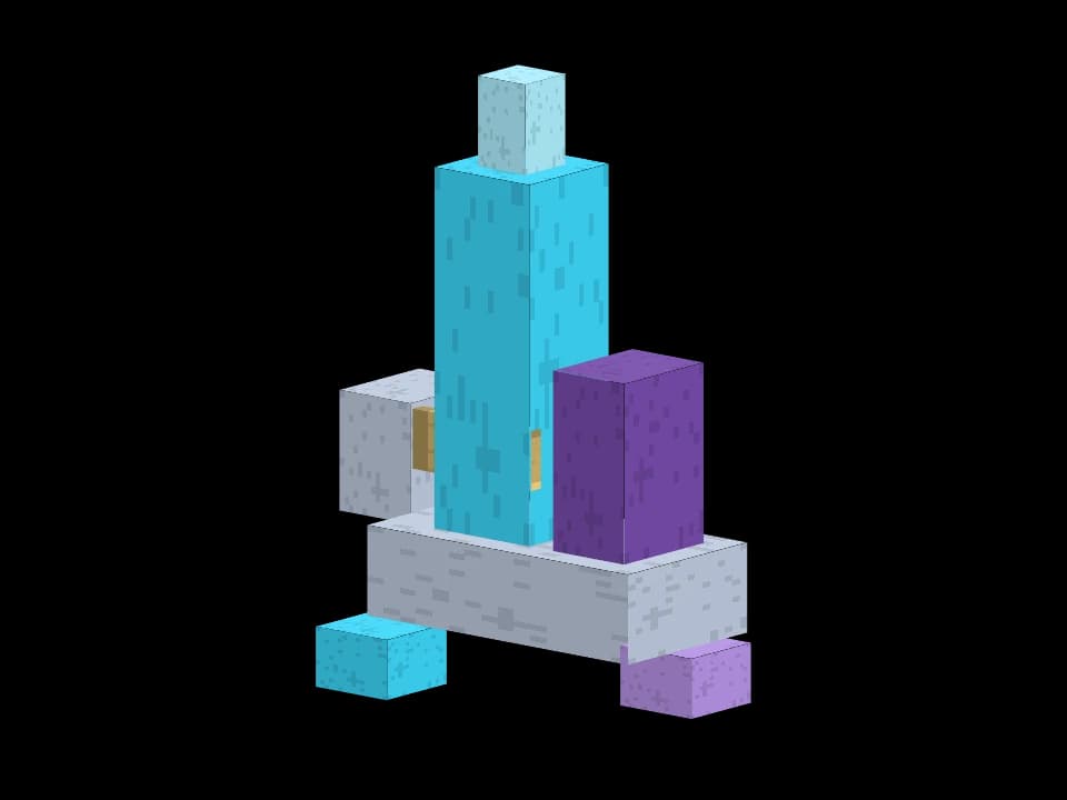 A fractured crown band in pale metal and violet energy, distinct from the shared Crown Shards.